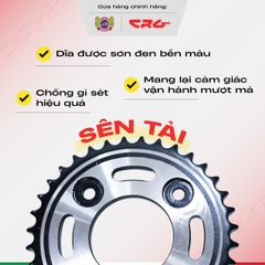 Nhông sên dĩa tiêu chuẩn CRG chính hãng phù hợp nhiều dòng xe
