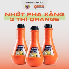 Nhớt pha xăng xe 2 thì 2T QRANGE SMOKE (0.7) (Nhớt cam nắp đen) - RGV120-0872