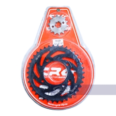 BỘ NHÔNG DĨA CRG RAIDER MÀU ĐEN  38T-14T