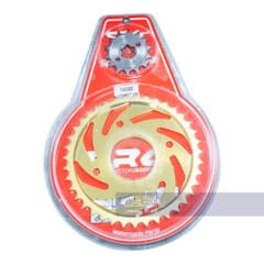 BỘ NHÔNG DĨA CRG RAIDER MÀU VÀNG 39T-14T