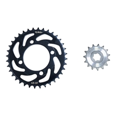 CRG BỘ NHÔNG DĨA SIRIUS MÀU ĐEN 36T-15T