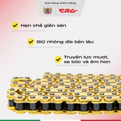 Sên vàng đúc CRG phù hợp với nhiều dòng xe