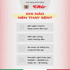Sên vàng đúc CRG phù hợp với nhiều dòng xe