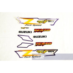 Tem 99Z viền Nhớt -Tím- Bạc