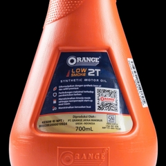 Nhớt pha xăng xe 2 thì 2T QRANGE SMOKE (0.7) (Nhớt cam nắp đen) - RGV120-0872