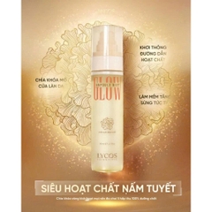 Xịt Cấp ẩm Lycos Scientific Glow Ampoule Mist 80ml Xịt Dưỡng Căng Bóng Chiết Xuất Nấm Tuyết,Cấp Ẩm Mướt tức thì