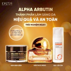 Combo Lycos Dành Cho Da Mỏng Yếu: Kem Face Meso Lycos - Kem Nám Đêm Lycos - Dưỡng Ẩm Lycos