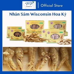 [Chính hãng] Nhân Sâm Wisconsin Hoa Kỳ (Sâm Mỹ) Cắt Lát: Bồi Bổ Sức Khỏe, Tăng Sức Đề Kháng, Điều Hòa Lipid Máu.