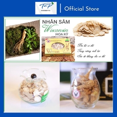 [Chính hãng] Nhân Sâm Wisconsin Hoa Kỳ (Sâm Mỹ) Cắt Lát: Bồi Bổ Sức Khỏe, Tăng Sức Đề Kháng, Điều Hòa Lipid Máu.