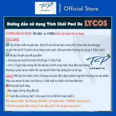 Tinh chất Peel Da Sinh Học Lycos - Lycos Face Peeling solution 10%AHA và 2%BHA : không bong tróc, lột tẩy