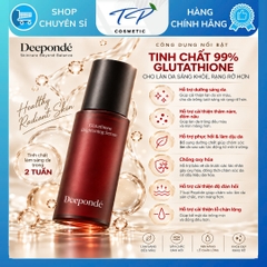 Serum Dưỡng Sáng Mờ Thâm Phục Hồi Trẻ Hoá, Thu nhỏ LCL Deepondé Glutathione Toning Ampoule Deeponde 30ml.