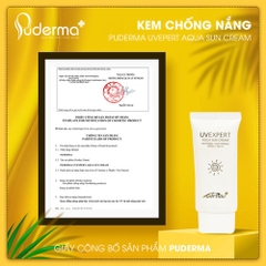 Kem Chống Nắng cao cấp Hàn Quốc PUDERMA UVEXPERT AQUA