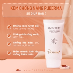 Kem Chống Nắng cao cấp Hàn Quốc PUDERMA UVEXPERT AQUA