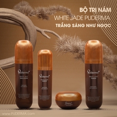 [Chính hãng] Bộ Hỗ Trợ Xóa NÁM WHITE JADE PUDERMA: Cấp ẩm, nâng cơ, tái tạo lớp biểu bì, giúp da trắng sáng, mịn màng.