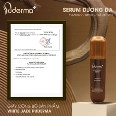 [Chính hãng] Bộ Hỗ Trợ Xóa NÁM WHITE JADE PUDERMA: Cấp ẩm, nâng cơ, tái tạo lớp biểu bì, giúp da trắng sáng, mịn màng.