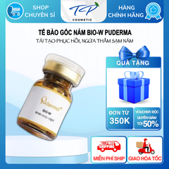Tế Bào Gốc PUDERMA PHÁ NÁM Bio W: Làm mờ vết nám, tàn nhang, đồi mồi, vết thâm, tái tạo da..