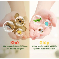 Men Dừa Rửa Tay Thiên Nhiên Konus Homecare 500ml – Lên Men Tự Nhiên, Dịu Da, Không Gây Khô Tay