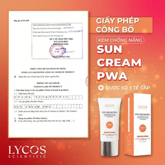 Combo Hỗ trợ giảm Mụn Lycos (Gel Rửa Mặt – Kem Chống Nắng – Tinh Chất Peeling – Gel Cấp Ẩm – Son)