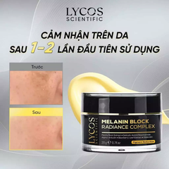 Combo Sáng Da Mờ Nám Lycos : Tinh chất Peel Da Lycos + Kem Nám Đêm Lycos - Xóa nhăn, nám tàn nhang