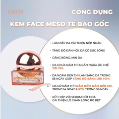 [MUA 1 ĐƯỢC 3] Kem Face Meso Tế Bào Gốc Pure Geneso Advanced Cream Lycos 20g: Sáng mịn, bật tone