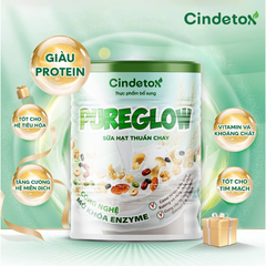 Sữa hạt thuần chay Cindetox 400gr: tăng cường sức khỏe, vị thơm ngon, dễ uống, dễ hấp thụ
