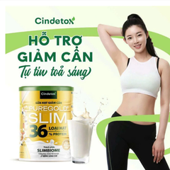 Sữa hạt giảm cân thuần chay Cindetox hộp 400gr gồm 36 loại hạt giúp giảm cân an toàn, tăng miễn dịch
