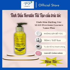 Tinh dầu Keratin Algo tái tạo cấu trúc tóc Precious Essence: Phục hồi Keratin, ngừa khô xơ, gãy rụng