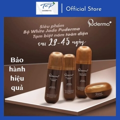 [Chính hãng] Bộ Hỗ Trợ Xóa NÁM WHITE JADE PUDERMA: Cấp ẩm, nâng cơ, tái tạo lớp biểu bì, giúp da trắng sáng, mịn màng.