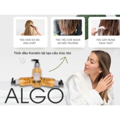 Tinh dầu Keratin Algo tái tạo cấu trúc tóc Precious Essence: Phục hồi Keratin, ngừa khô xơ, gãy rụng