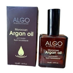Serum Algo Tinh Dầu Algo Moroccan Argan oil 50ml xử lý tóc hư tổn : dưỡng ẩm tóc khô, xoăn, hư tổn