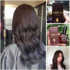 Serum Algo Tinh Dầu Algo Moroccan Argan oil 50ml xử lý tóc hư tổn : dưỡng ẩm tóc khô, xoăn, hư tổn