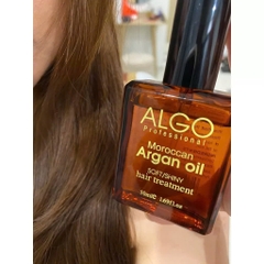Serum Algo Tinh Dầu Algo Moroccan Argan oil 50ml xử lý tóc hư tổn : dưỡng ẩm tóc khô, xoăn, hư tổn