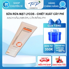 Gel Rửa Mặt Lycos Clean & Light, Sữa rửa mặt Lycos cây phỉ phù hợp da dầu mụn : Sáng da, sạch mụn