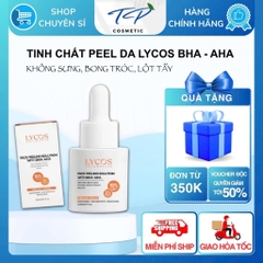 Tinh chất Peel Da Sinh Học Lycos - Lycos Face Peeling solution 10%AHA và 2%BHA : không bong tróc, lột tẩy