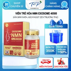 Viên Uống NMN Exosome 40500 Plus Jeil Royal – Tái Tạo Tế Bào Gốc, Trẻ Hóa, Mờ Nám, Chống Lão Hóa
