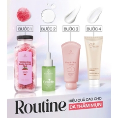 Kem Dưỡng Trắng Da Cao cấp Body Barbie Skin 150g + Body oil dưỡng ẩm chuyên sâu 50ml:Dưỡng trắng mịn