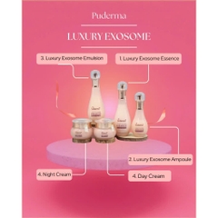 Tinh chất Nước Thần Luxury Exosome Essence Puderma - Phiên bản nâng cấp từ Toner Puderma White Jade