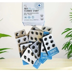 Viên Uống Bổ Mắt Hàn Quốc Jeil Premium Lutein Puderma hộp 60 viên: giảm mỏi mắt, cải thiện tầm nhìn
