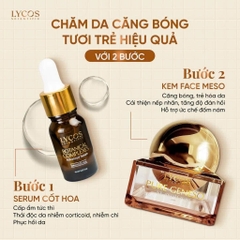 Combo Lycos Dành Cho Da Mỏng Yếu: Kem Face Meso Lycos - Kem Nám Đêm Lycos - Dưỡng Ẩm Lycos