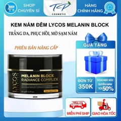 Kem Nám Đêm MELANIN BLOCK LYCOS, Kem Nám Lycos: giảm thâm nám tàn nhang, dưỡng trắng da