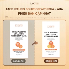[Nâng cấp] Peel Da Lycos 10% AHA 2% BHA 10% Lactic acid – Thu Nhỏ Chân Lông, Sáng Da,Tẩy Tế Bào Chết