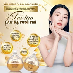 Kem Dưỡng Trắng Phục Hồi Da Ban Đêm COSOM Luxury Exosome – tái tạo, trẻ hóa vượt trội, mờ thâm nám