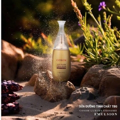 Sữa Dưỡng Căng Bóng COSOM Luxury Exosome Emulsion: Dưỡng Căng bóng, mờ nám, tàn nhang, giảm nếp nhăn