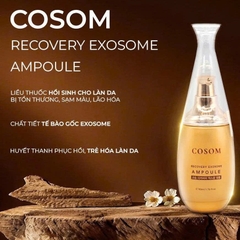Tinh chất Huyết Thanh Tế Bào Gốc COSOM Luxury Exosome Ampoule 50ml – Dưỡng ẩm, phục hồi, trẻ hóa da