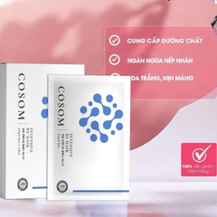Mặt Nạ Cấp Ẩm Sáng Da Cosom INTENSIVE RS MASK Hàn Quốc - Hộp 5 miếng : Dưỡng trắng phục hồi da.