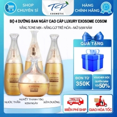 Bộ Kem Dưỡng Da Cao Cấp COSOM Luxury Exosome – Tái tạo phục hồi da sạm nám, tàn nhang, da lão hóa.