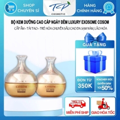 Bộ Kem Dưỡng Da Cao Cấp COSOM Luxury Exosome – Tái tạo phục hồi da sạm nám, tàn nhang, da lão hóa.