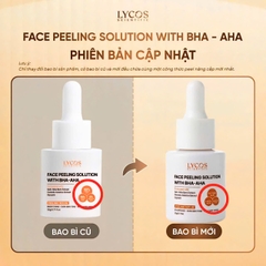 Combo 3 - Sáng Da Mờ Nám Lycos : Tinh chất Peel Da Lycos + Kem Nám Đêm Lycos + Dưỡng ẩm Lycos