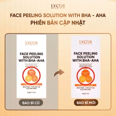 Combo LYCOS KHÔNG THỂ RỜI XA ( Tinh Chất Peeling – Gel Cấp Ẩm) – Lycos peeling