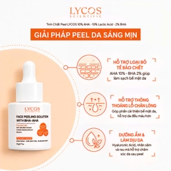 Combo LYCOS KHÔNG THỂ RỜI XA ( Tinh Chất Peeling – Gel Cấp Ẩm) – Lycos peeling